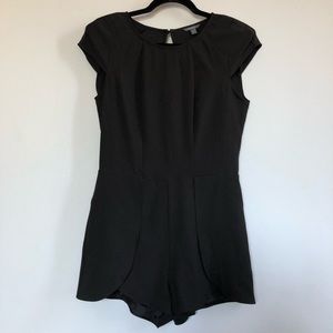 Guess Black Open Back Romper